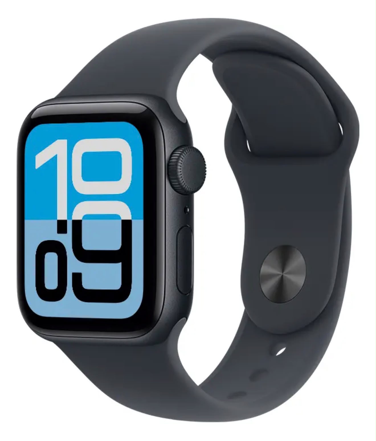 Apple Watch SE 3 GPS - Caixa estelar de alumínio - 40 mm - Pulseira esportiva estelar - Azul Meia-noite